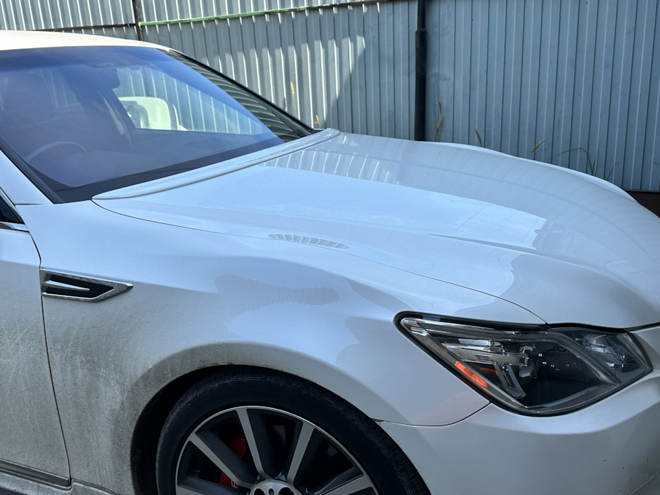 Спойлер на капот!) — Toyota Crown (S210), 2,5 л, 2014 года | аксессуары ...