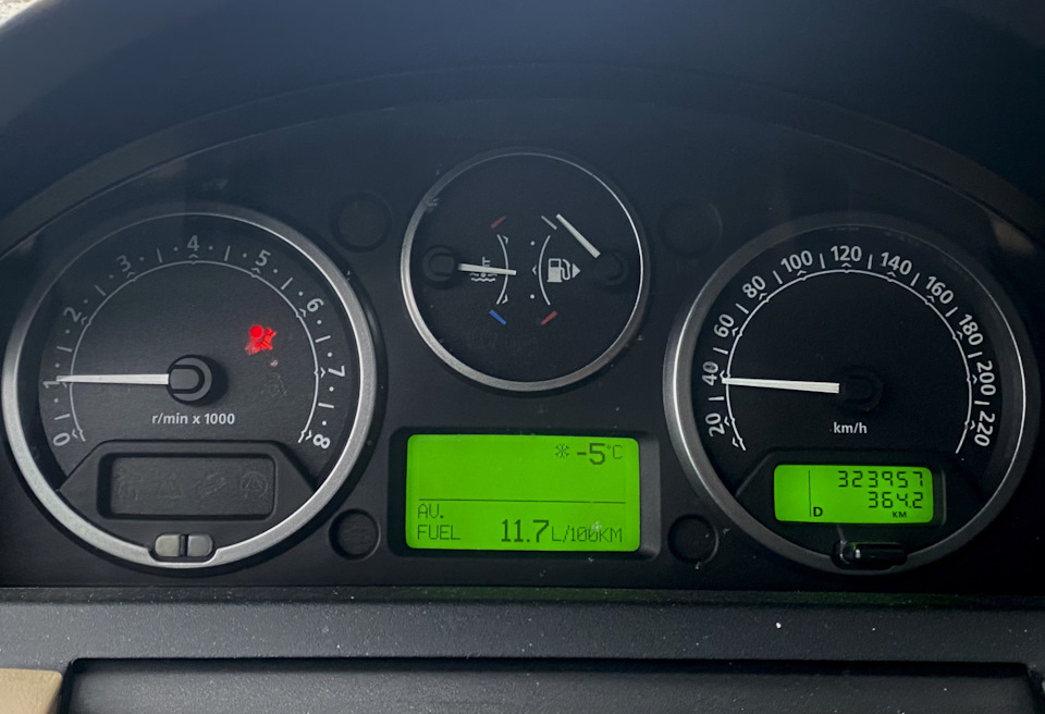 Расход — Land Rover Range Rover Sport (1G), 4,4 л, 2005 года | другое ...