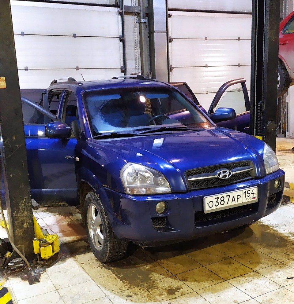 Специалисты по Тушканчикам в Новосибирске — Hyundai Tucson (JM), 2,7 л ...