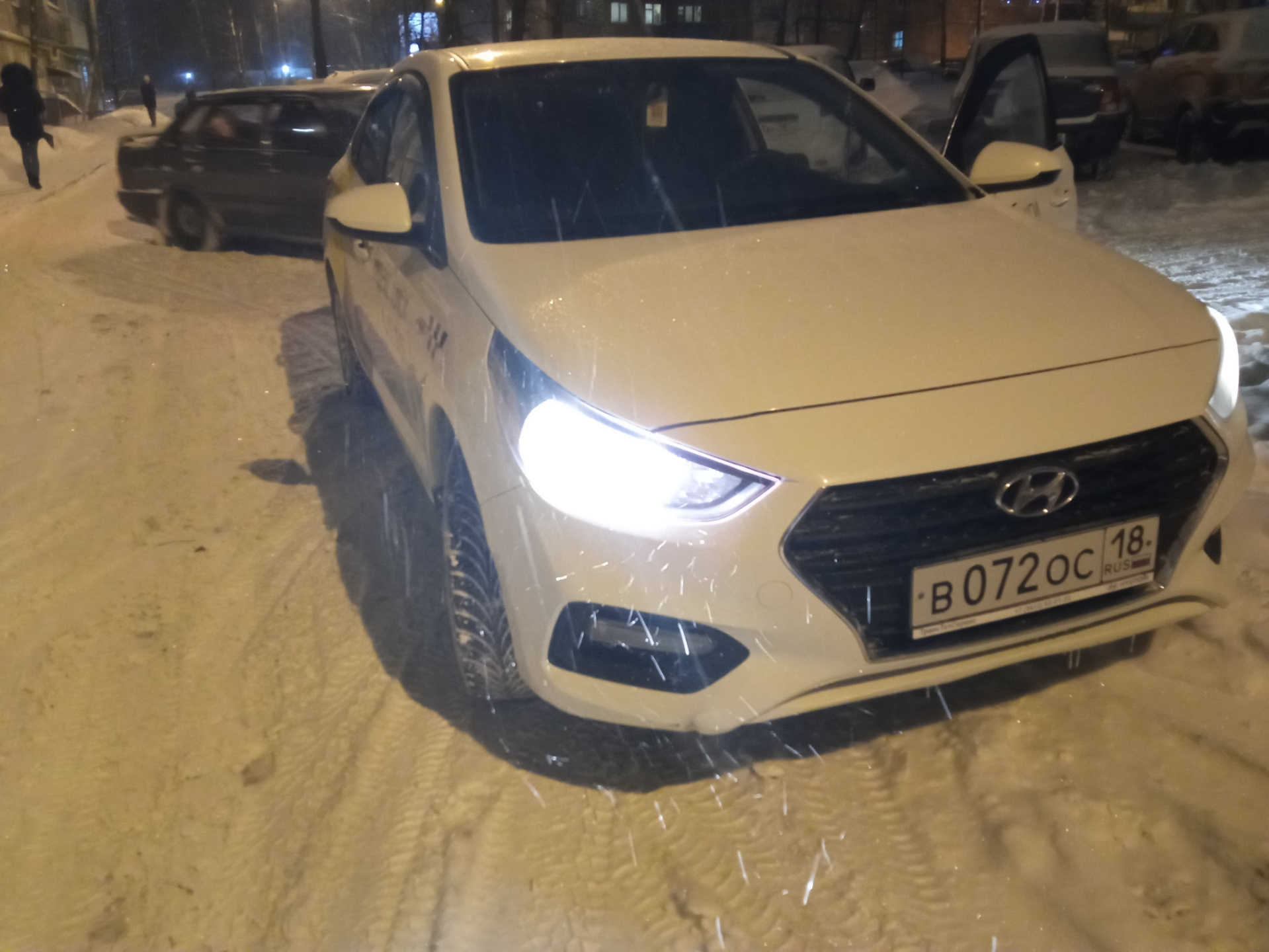 800 км или Ижевск -Кез — Яр — Агрыз — Ижевск — Hyundai Solaris (2G), 1,4 л,  2019 года | наблюдение | DRIVE2