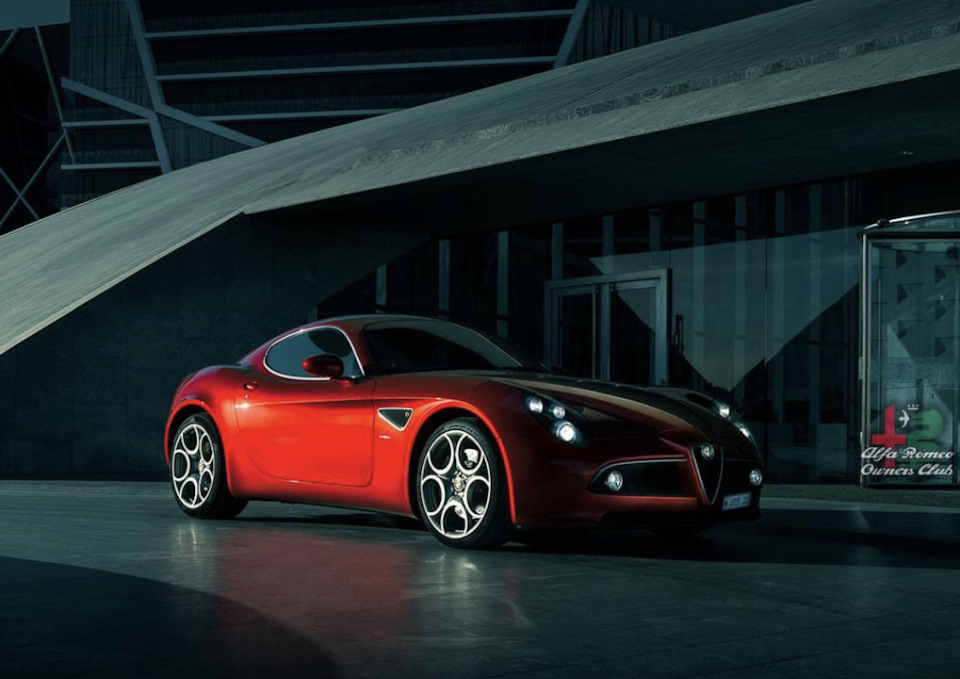 Alfa Romeo 8c 4k