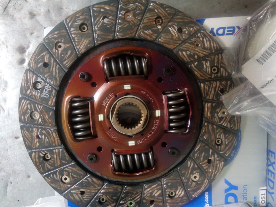 MBD013U Диск сцепления [225 mm] EXEDY | Запчасти на DRIVE2