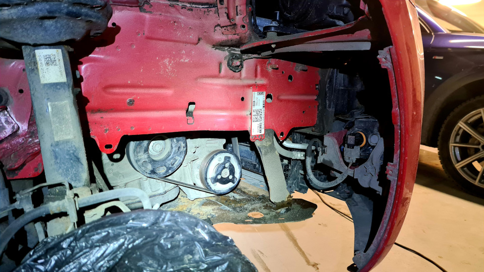 Шумка передних арок + брызговики — Skoda Octavia A7 Mk3, 1,6 л, 2018 ...