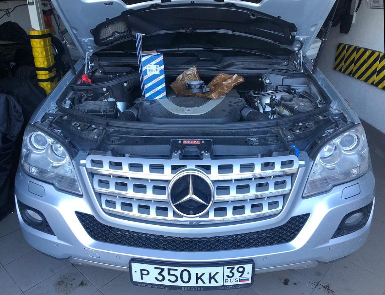 Расходомер воздуха — Mercedes-Benz M-Class (W164), 3,5 л, 2009 года |  поломка | DRIVE2