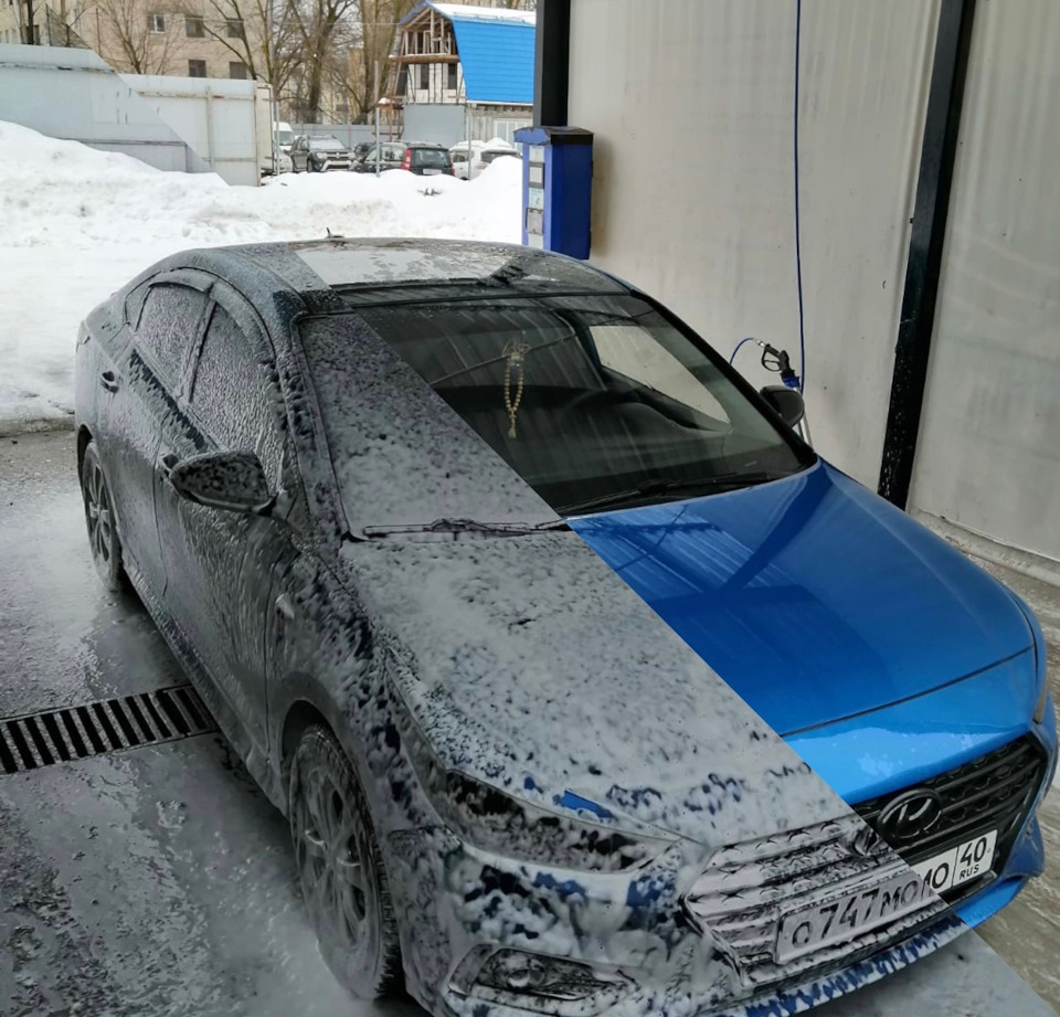 Замена тормозной жидкости (ROLF) и уход за авто🧽⚠️ — Hyundai Solaris (2G),  1,6 л, 2018 года | мойка | DRIVE2