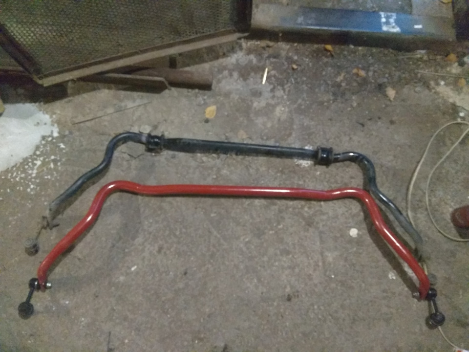 Front Eibach and rear type r fd2 antiroll bars for Honda Civic 4d