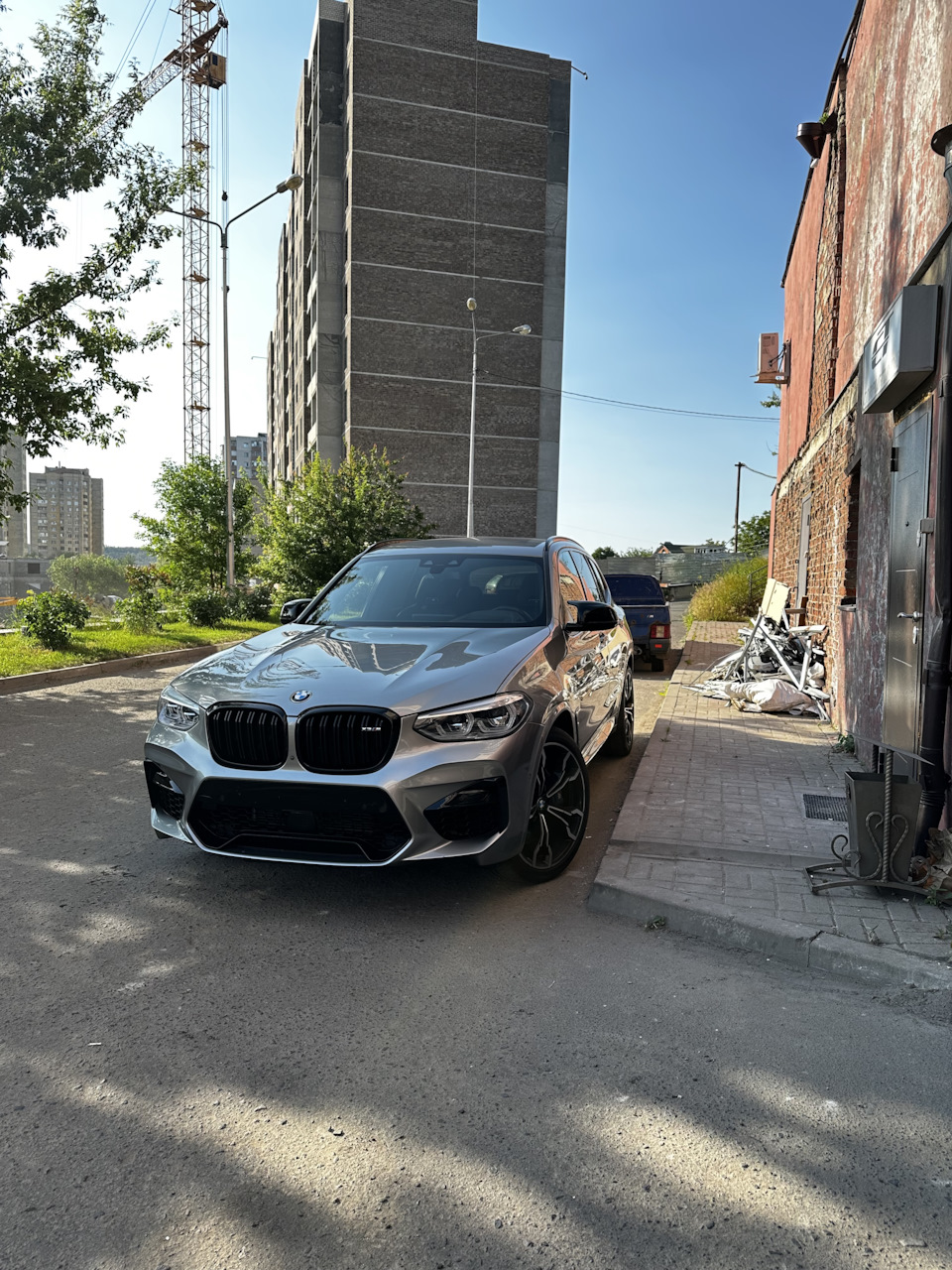 Защита кузова в полиуретан . — BMW X3 M (F97), 3 л, 2020 года | стайлинг |  DRIVE2