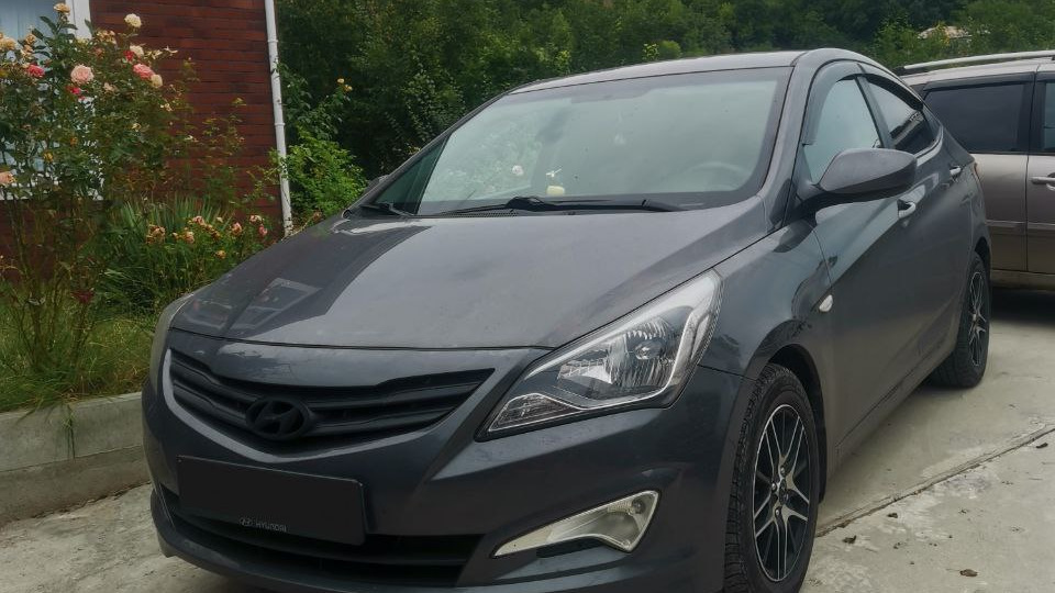 Падают обороты при нажатии педали тормоза — Hyundai Solaris, 1,6 л ...