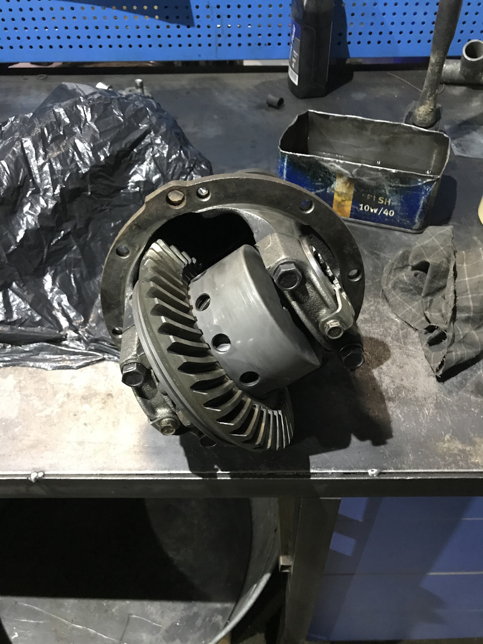 Установка винтовой блокировки автоспринтер 9кг — Lada 2106, 1,6 л, 1982 ...