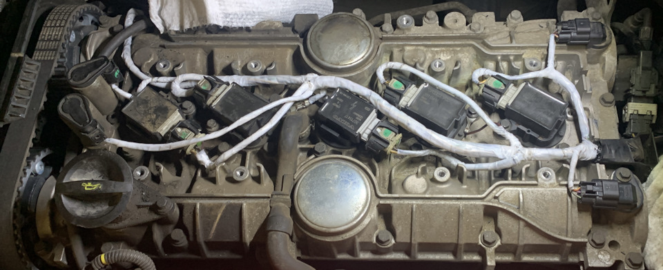 Пробой катушки зажигания. Замена изоляции — Volvo S80 (2G), 2,5 л, 2008 ...