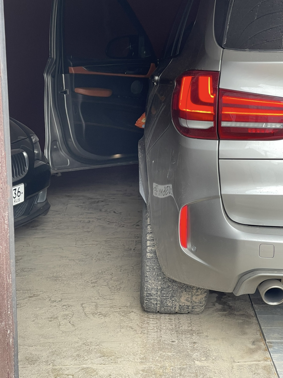 Брызговички, плавнички, подкрылки — BMW X5 M (F85), 4,4 л, 2015 года ...
