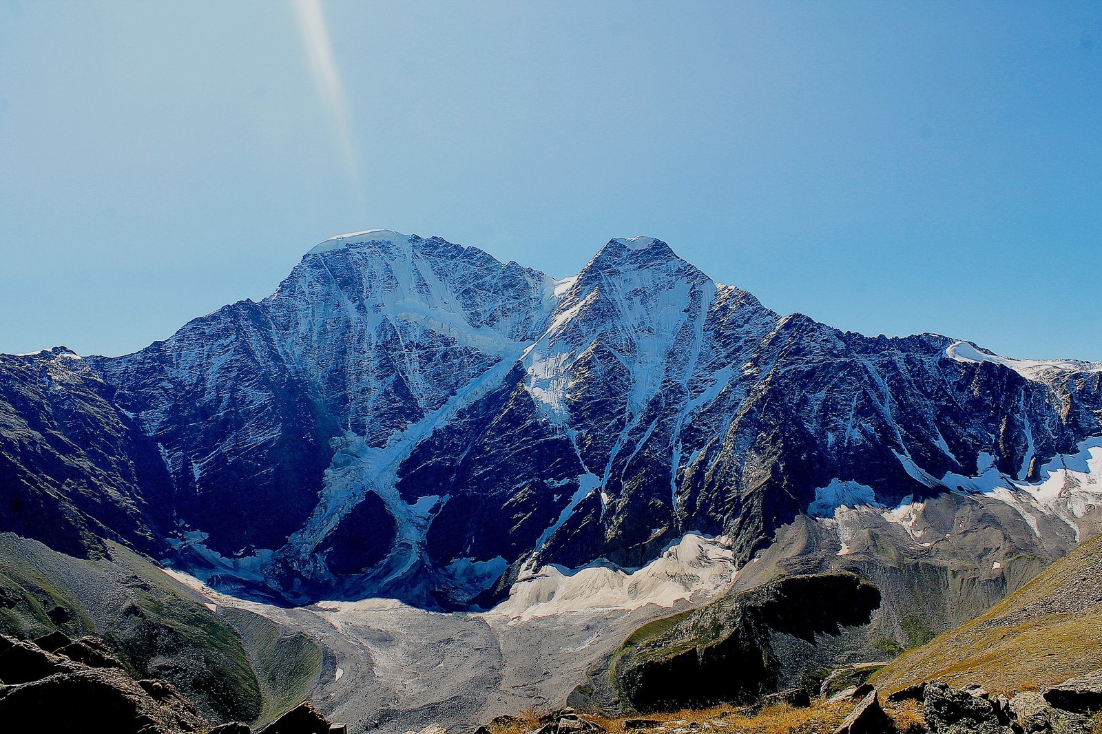 Самая высокая точка кавказских гор. Боковой хребет Кавказа.