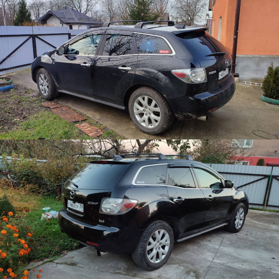 Спойлер на верх. — Mazda CX-7, 2,3 л, 2007 года | стайлинг | DRIVE2