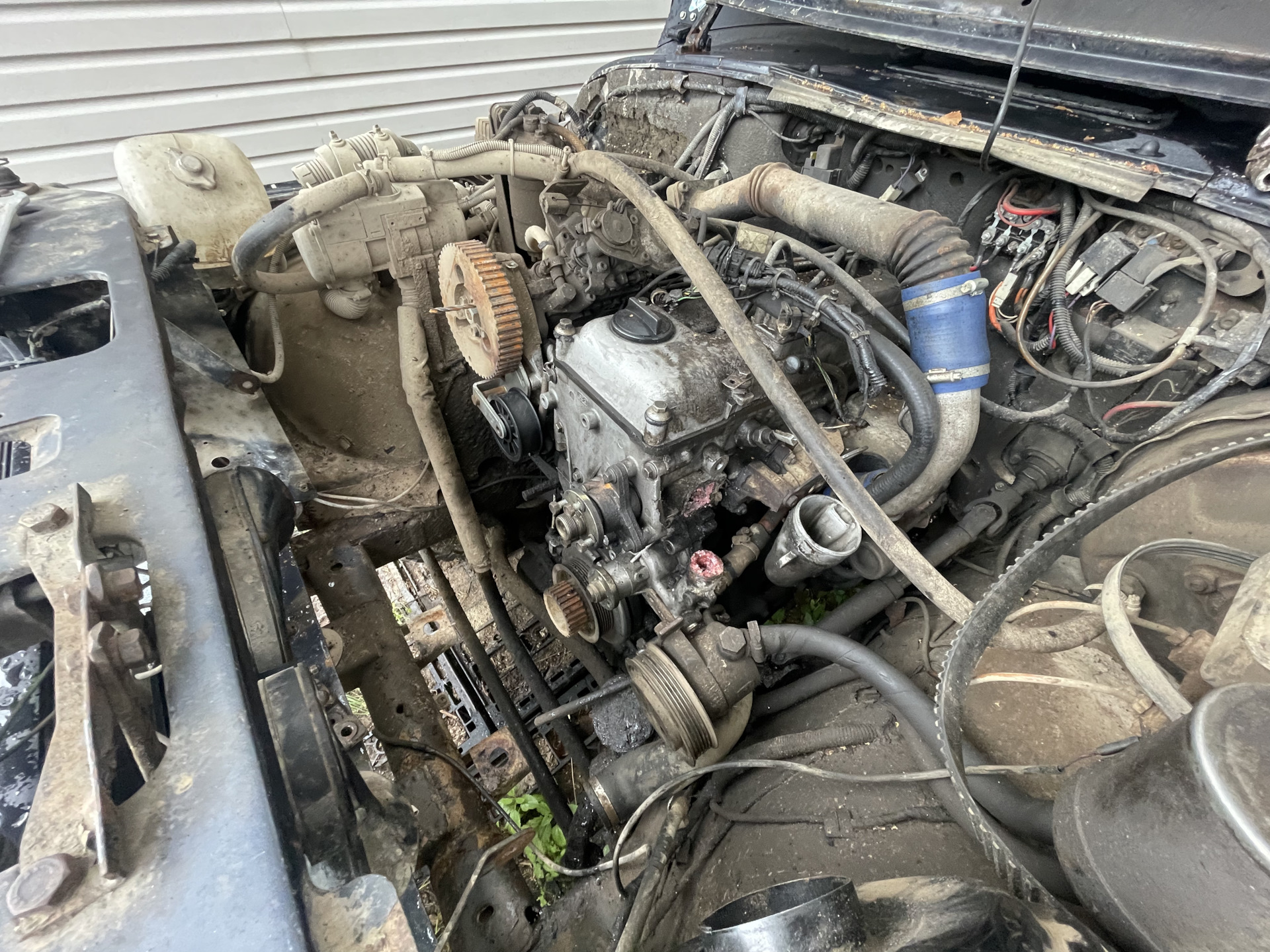 Замена ремня ГУР или как на ровном месте прилипнуть. — УАЗ 315195 ...