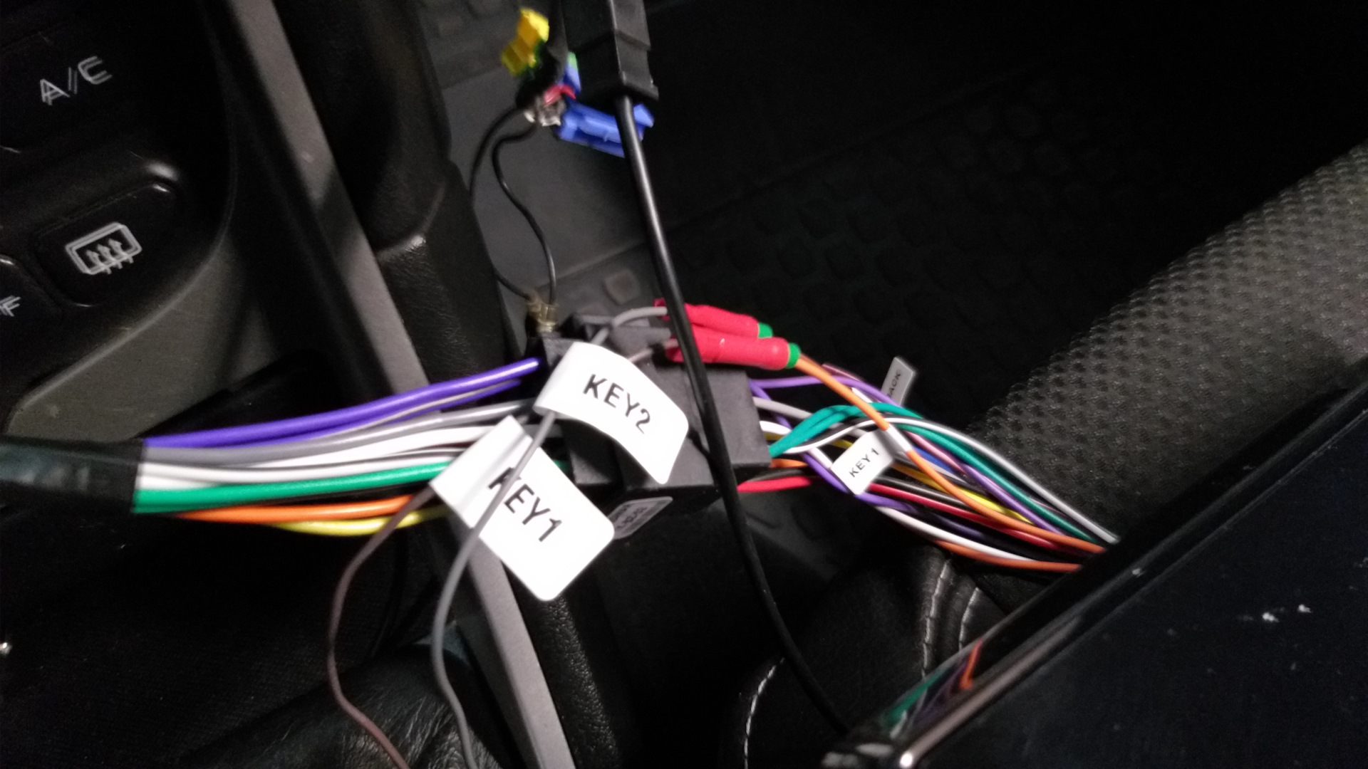 2DIN магнитола в Пежо 307 дорестайл — Peugeot 307, 2 л, 2002 года ...