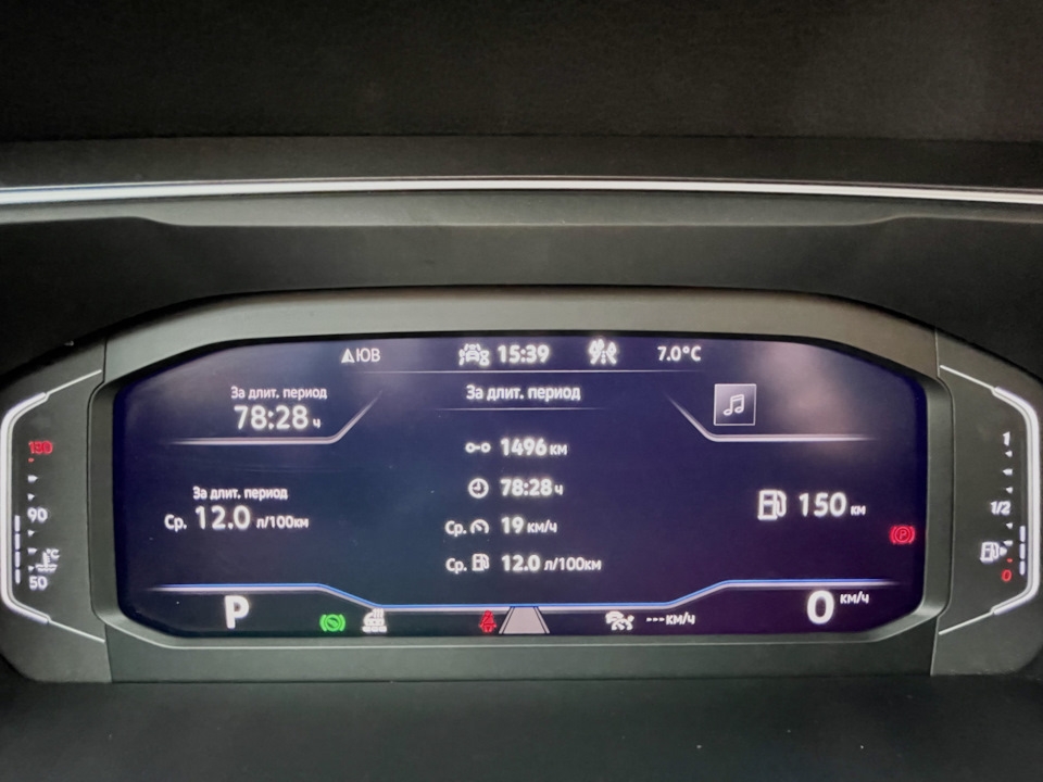 Расход бензина — Volkswagen Tiguan (2G), 2 л, 2021 года | заправка | DRIVE2