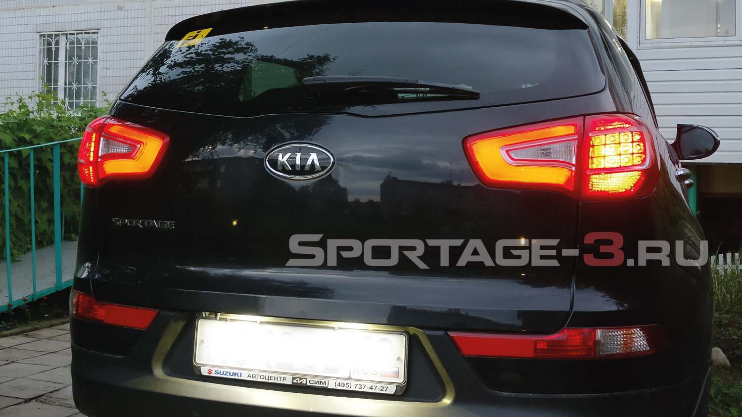 Как снять задний фонарь киа спортейдж 3 Засвет задних фонарей - KIA Sportage (3G), 2 л, 2011 года тюнинг DRIVE2