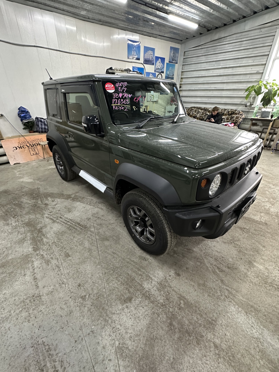 Suzuki jimny в городе