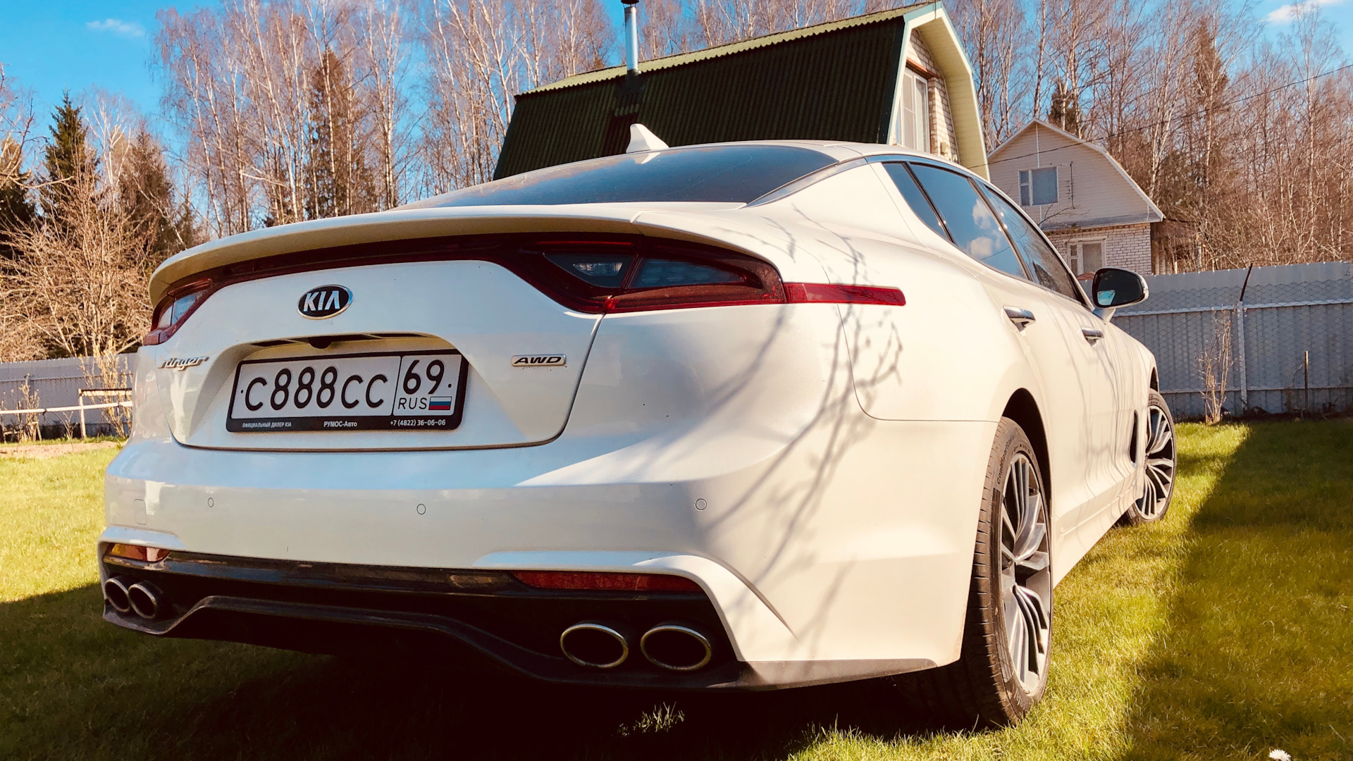 KIA Stinger 2.0 бензиновый 2019 | 247hp AWD на DRIVE2