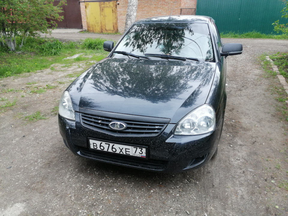 Установка поворотников в зеркала. — Lada Приора седан, 1,6 л, 2007 года ...