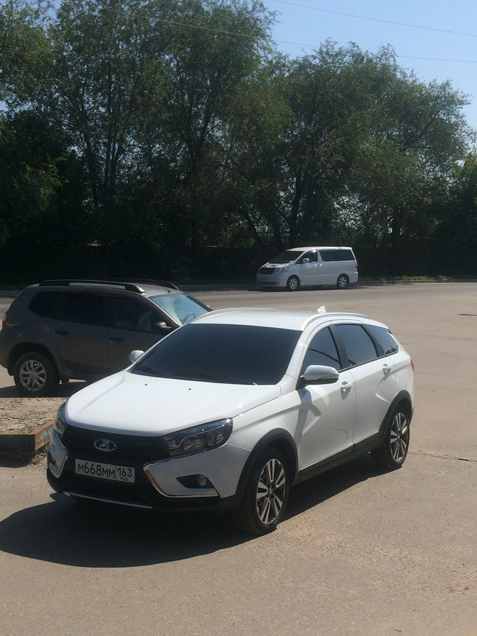 6®. Со лбом затянута карета, мы не видим света — Lada Vesta SW Cross, 1,6  л, 2019 года | фотография | DRIVE2