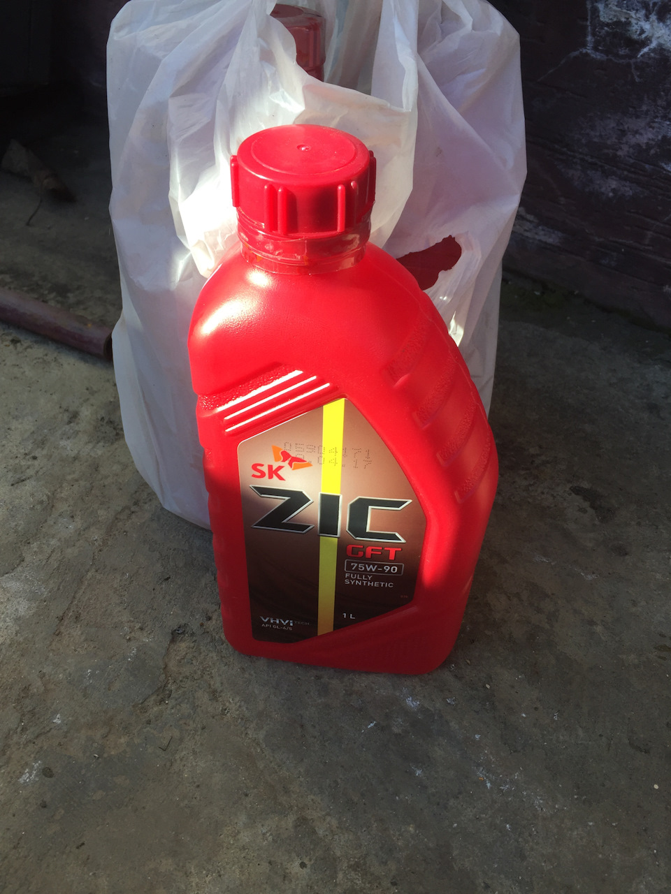 Замена масла в заднем редукторе — SsangYong Rexton (2G), 2,7 л, 2010