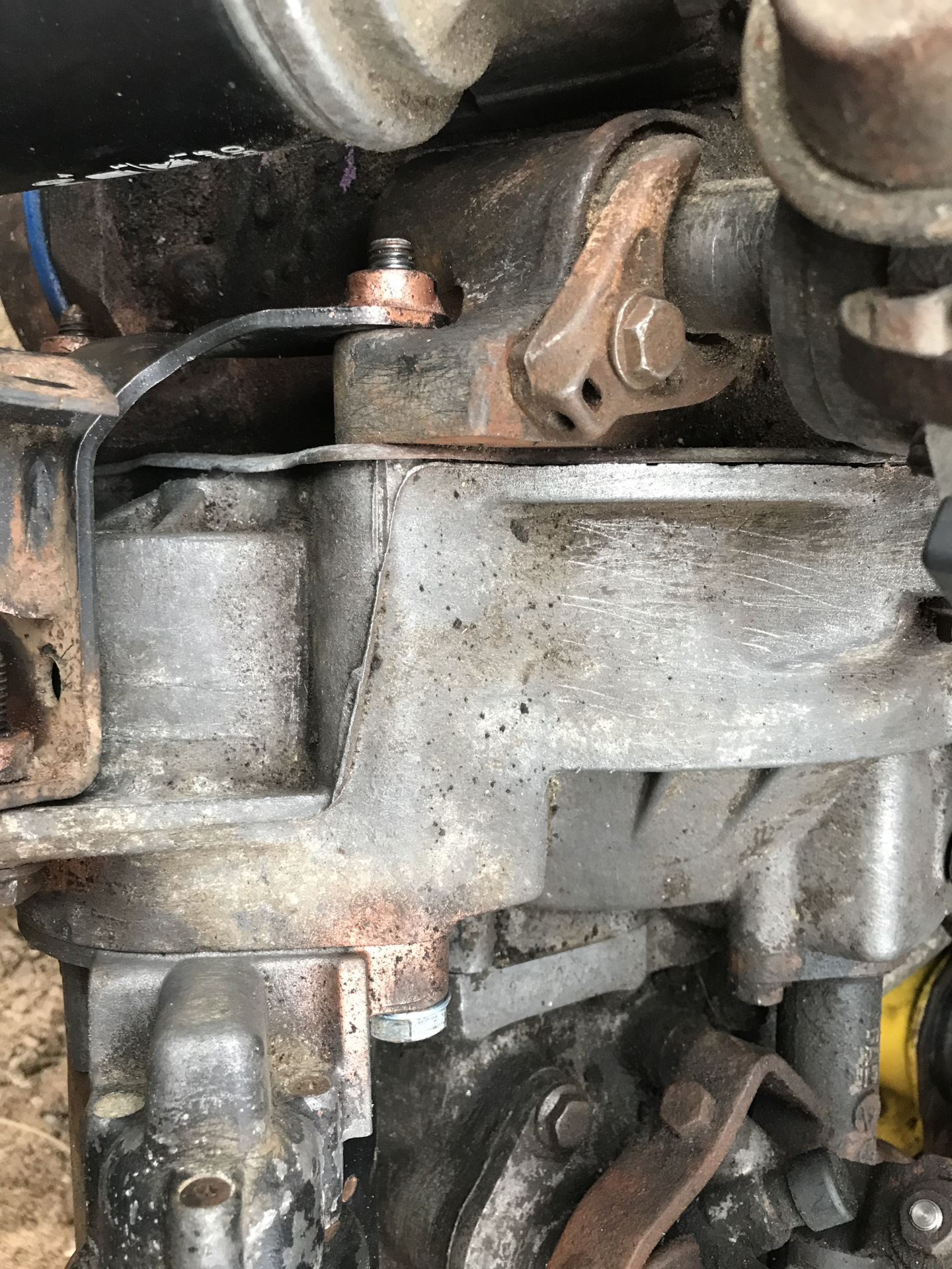 Болт крепление стартера golf 2 — Volkswagen Golf Mk2, 1,8 л, 1990 года ...