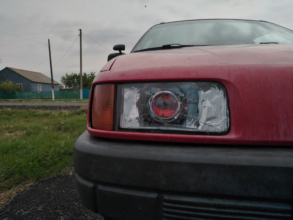 В ожидании фары — Volkswagen Passat B3, 1,8 л, 1991 года | тюнинг | DRIVE2