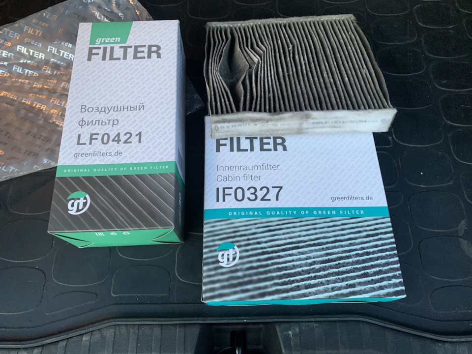 green filter lf0265 фильтр воздушный