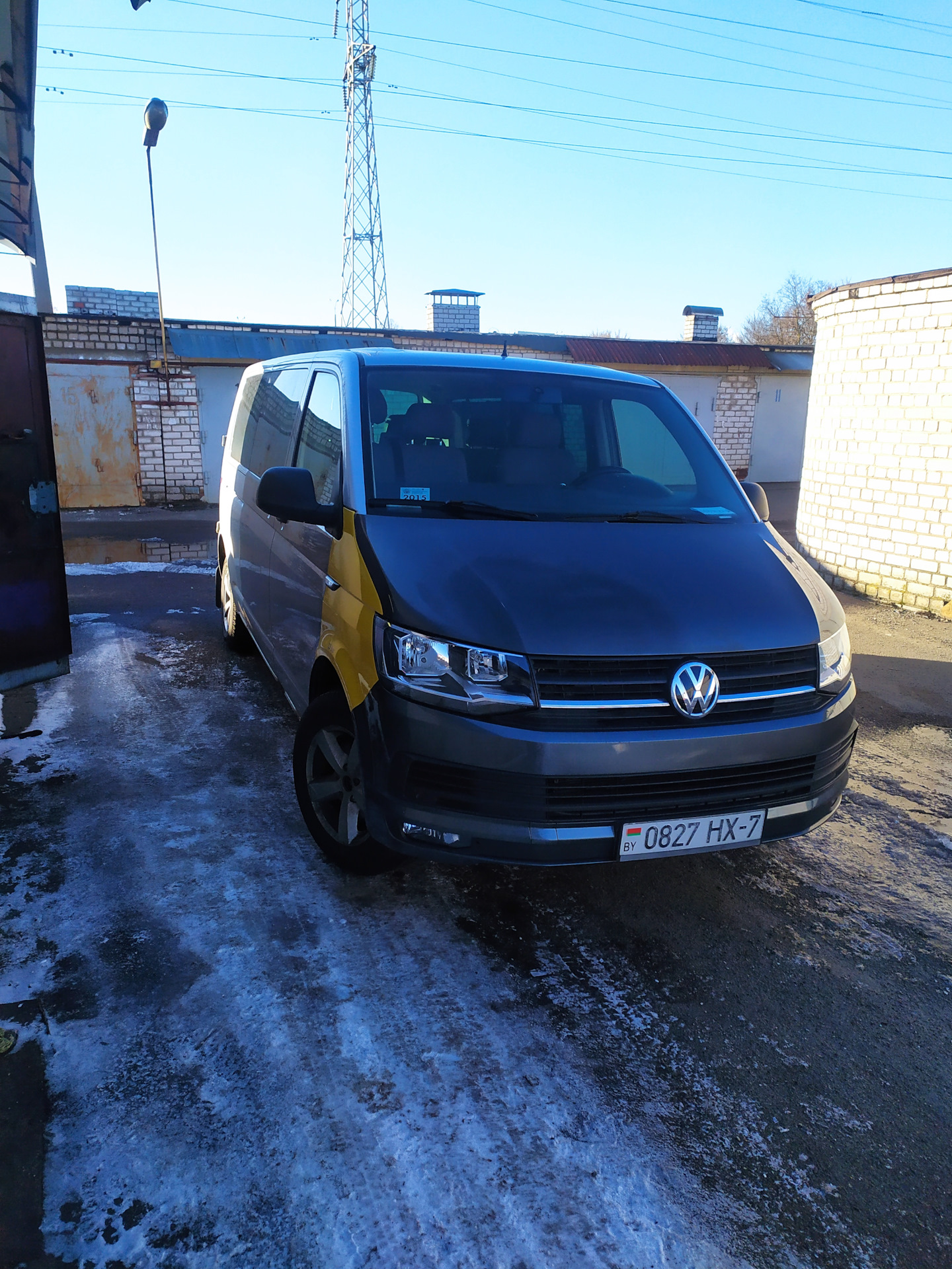 Т5 дорест в Т6 примерка нового облика и подготовка к покраске. — Volkswagen  Caravelle (T5), 2,5 л, 2006 года | кузовной ремонт | DRIVE2