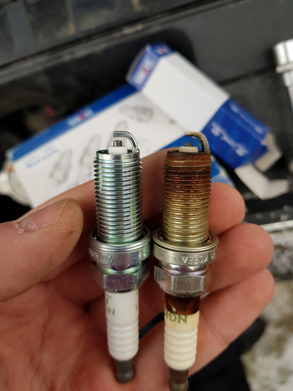 Какие свечи зажигания лучше для Киа Спортейдж 2 бензин? (Много фото ...