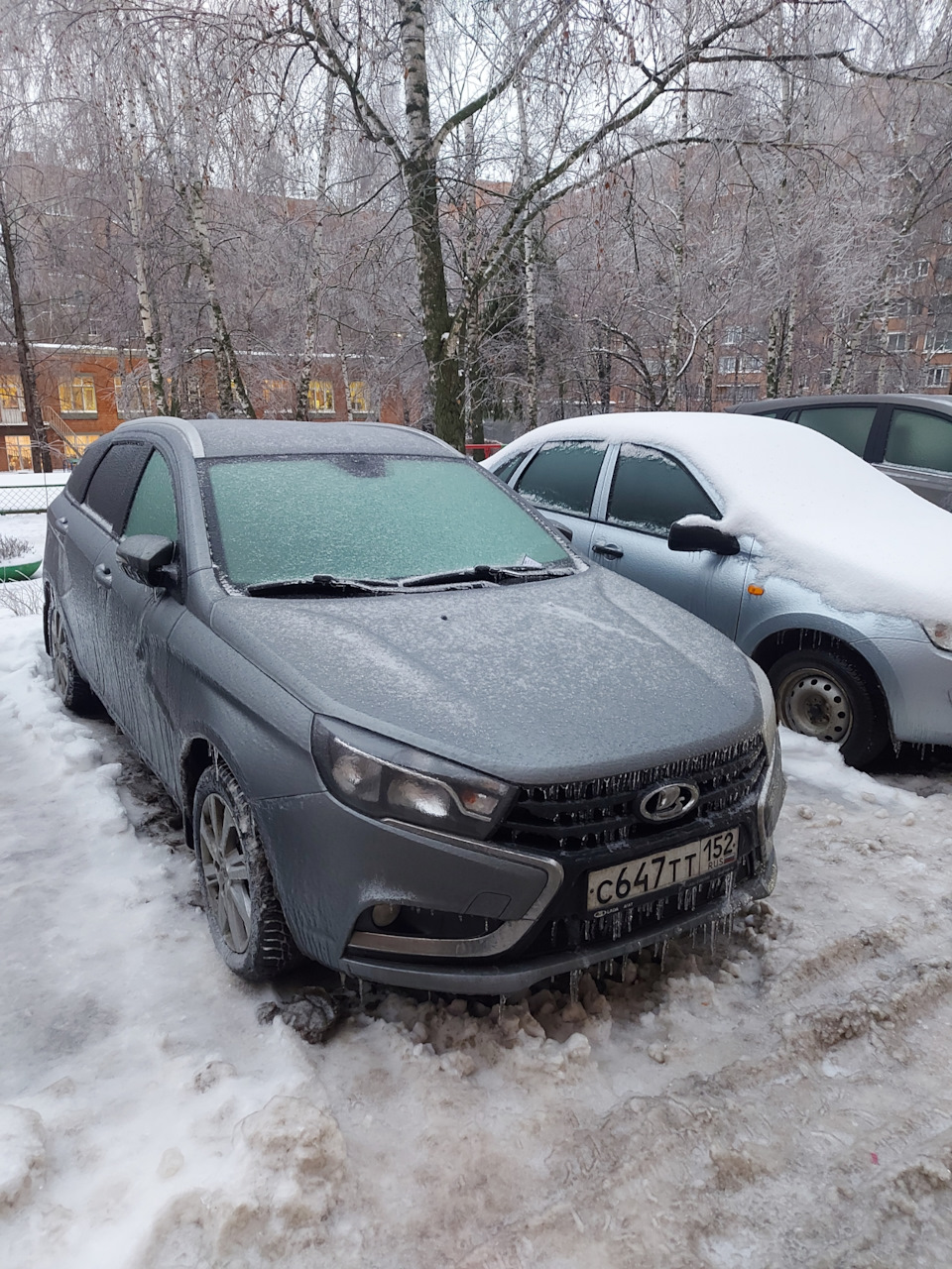 Ледяной дождь или пи… — Lada Vesta SW, 1,6 л, 2021 года | другое | DRIVE2