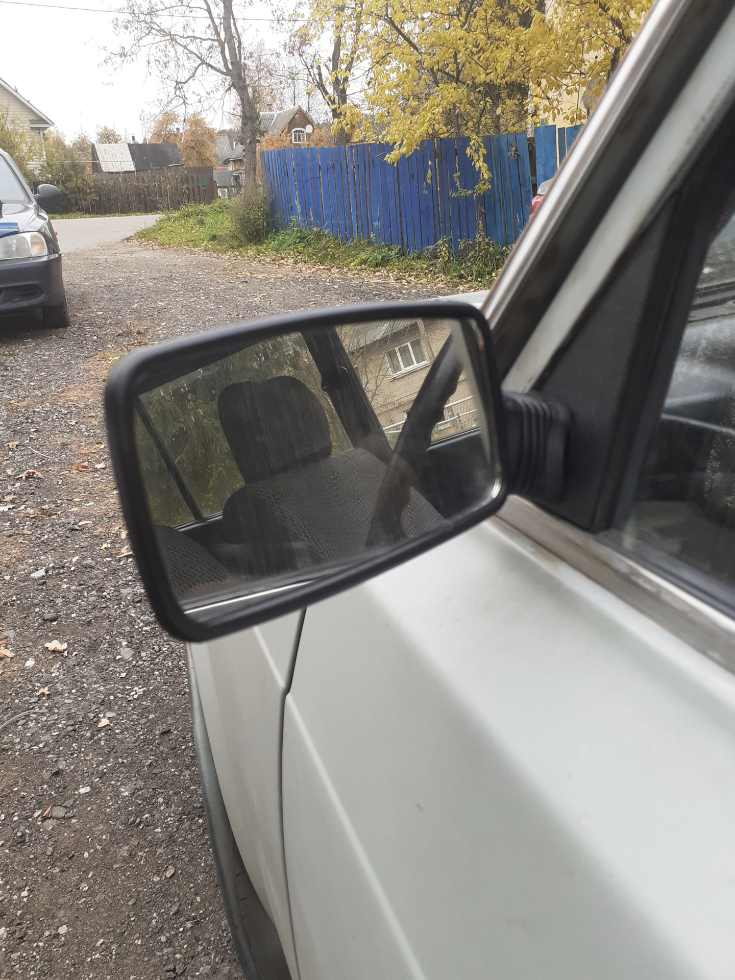 Зеркало боковое водительское — Lada 21043, 1,5 л, 1996 года | своими ...