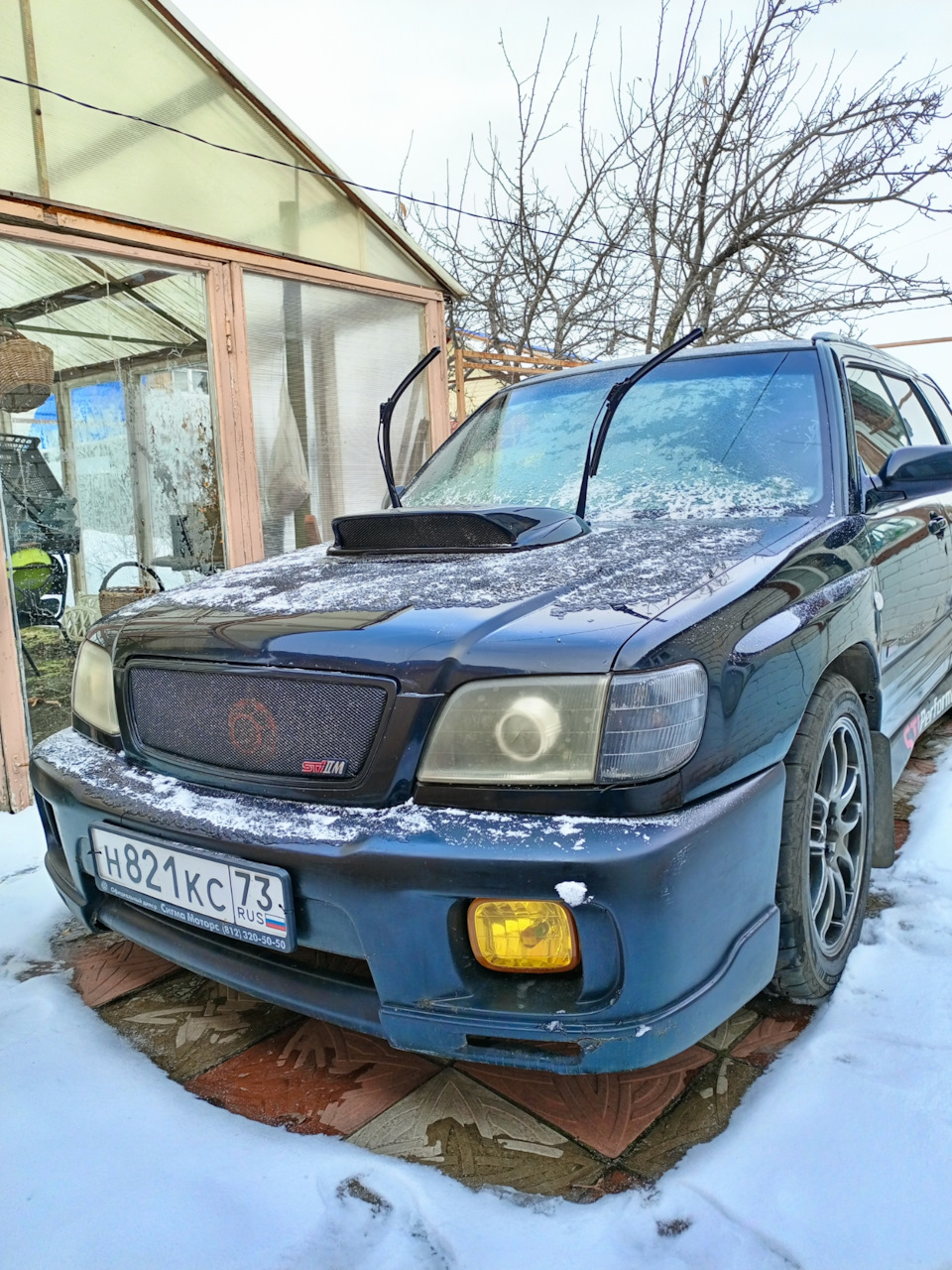 По машине. — Subaru Forester (SF), 2 л, 2001 года | просто так | DRIVE2