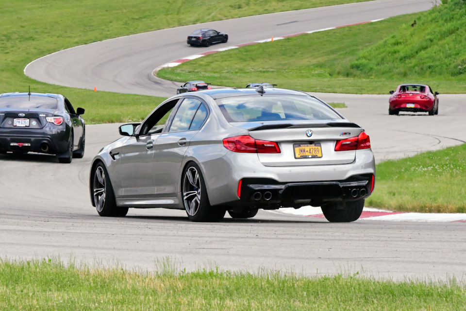 Первые впечатления от М5 на кольце — Thompson и Pittsburgh — Bmw M5