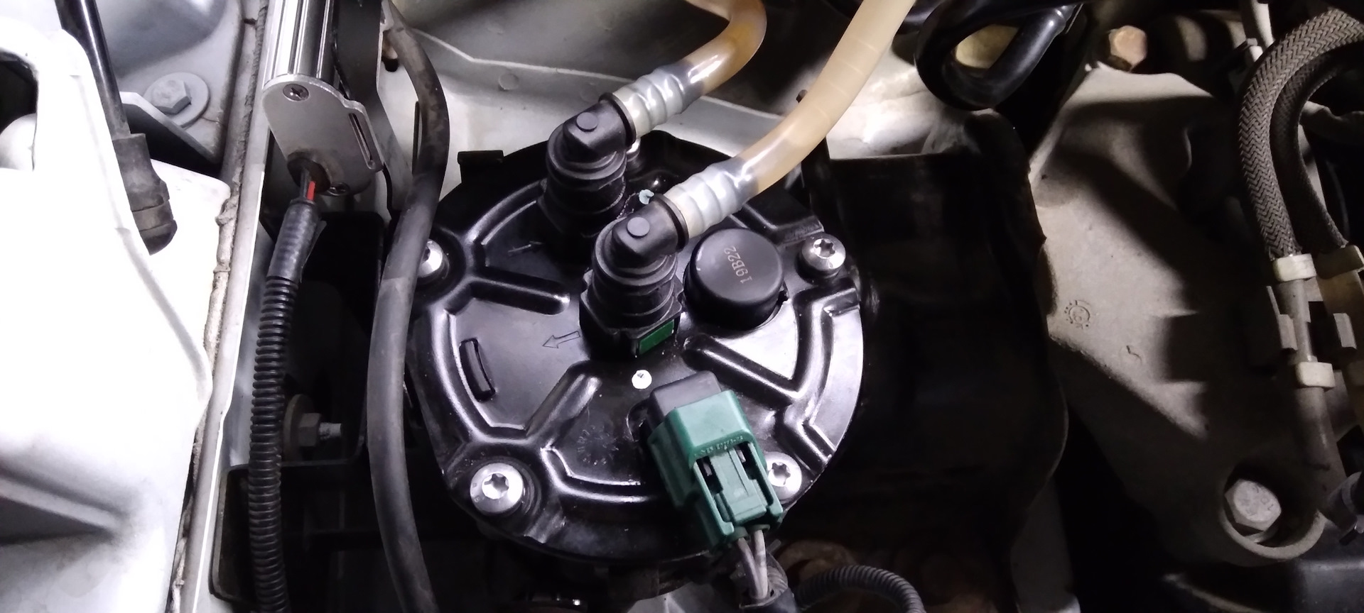 Переход на разборный топливный фильтр. — Renault Kangoo (3G), 1,5 л ...