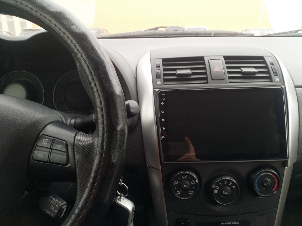 Магнитола Android 9.1 для TOYOTA Corolla E150 в штатное место, экран 9 ...