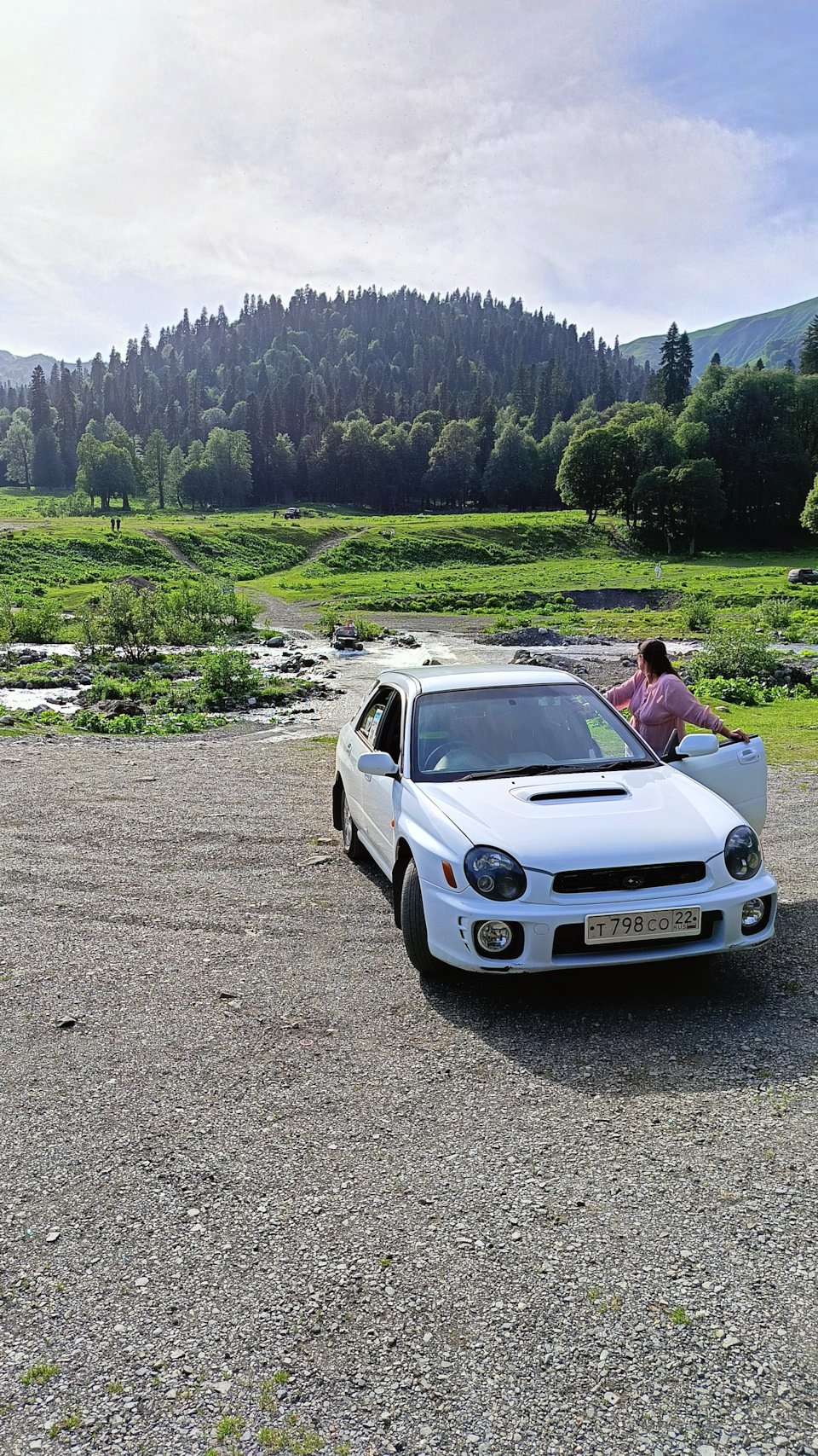УАЗы проезжают. — Subaru Impreza (GD/GG). Запчасти на фото: C0223