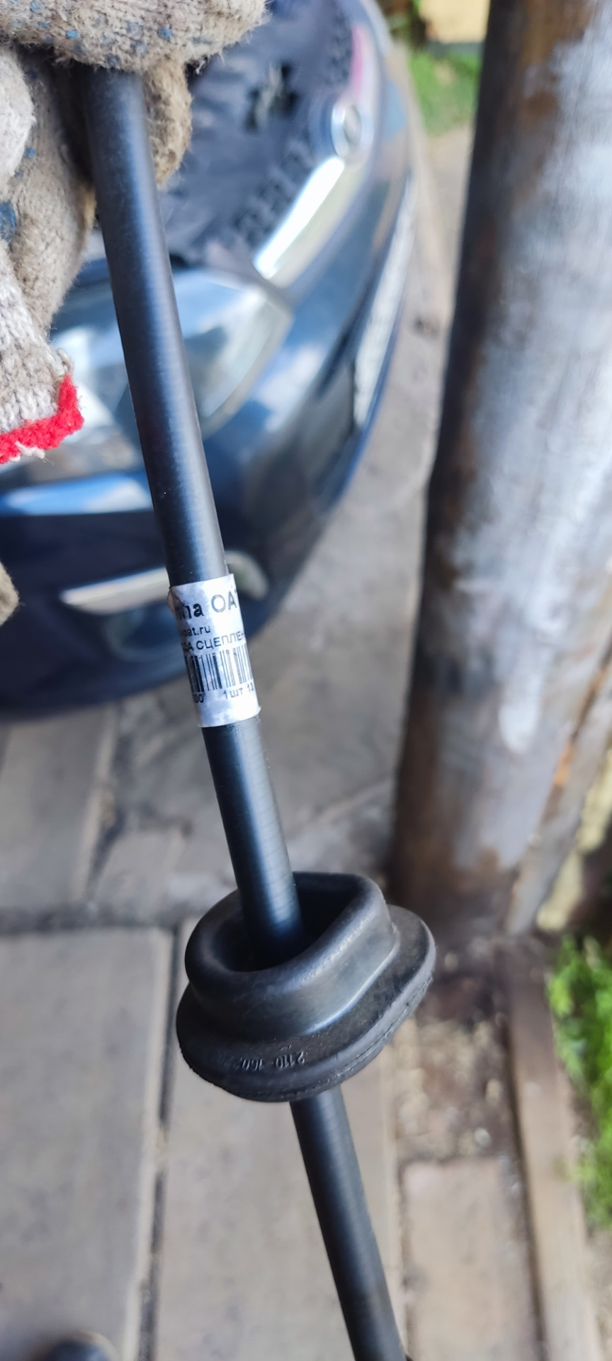 Замена троса сцепления. — Lada Калина 2 универсал, 1,6 л, 2014 года ...