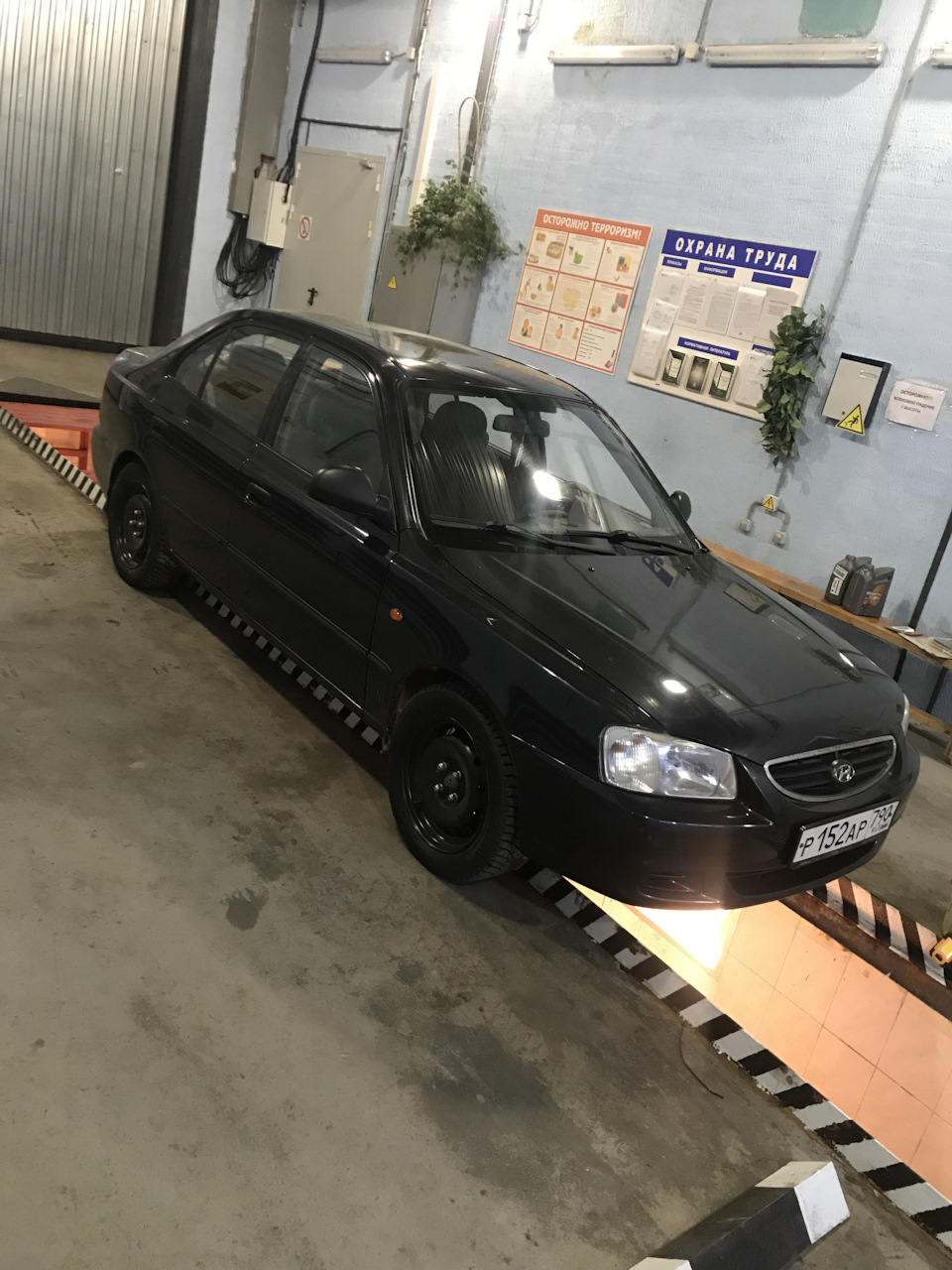 Замена масла акпп+поддон — Hyundai Accent (2G), 1,5 л, 2008 года ...