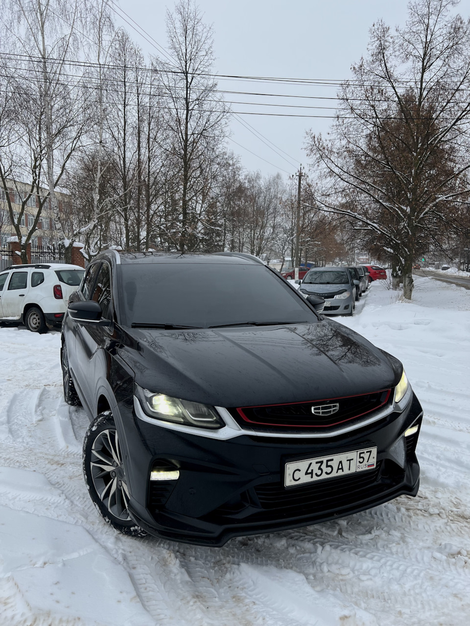 Тонировка 🖤 — Geely Coolray, 1,5 л, 2022 года | стайлинг | DRIVE2