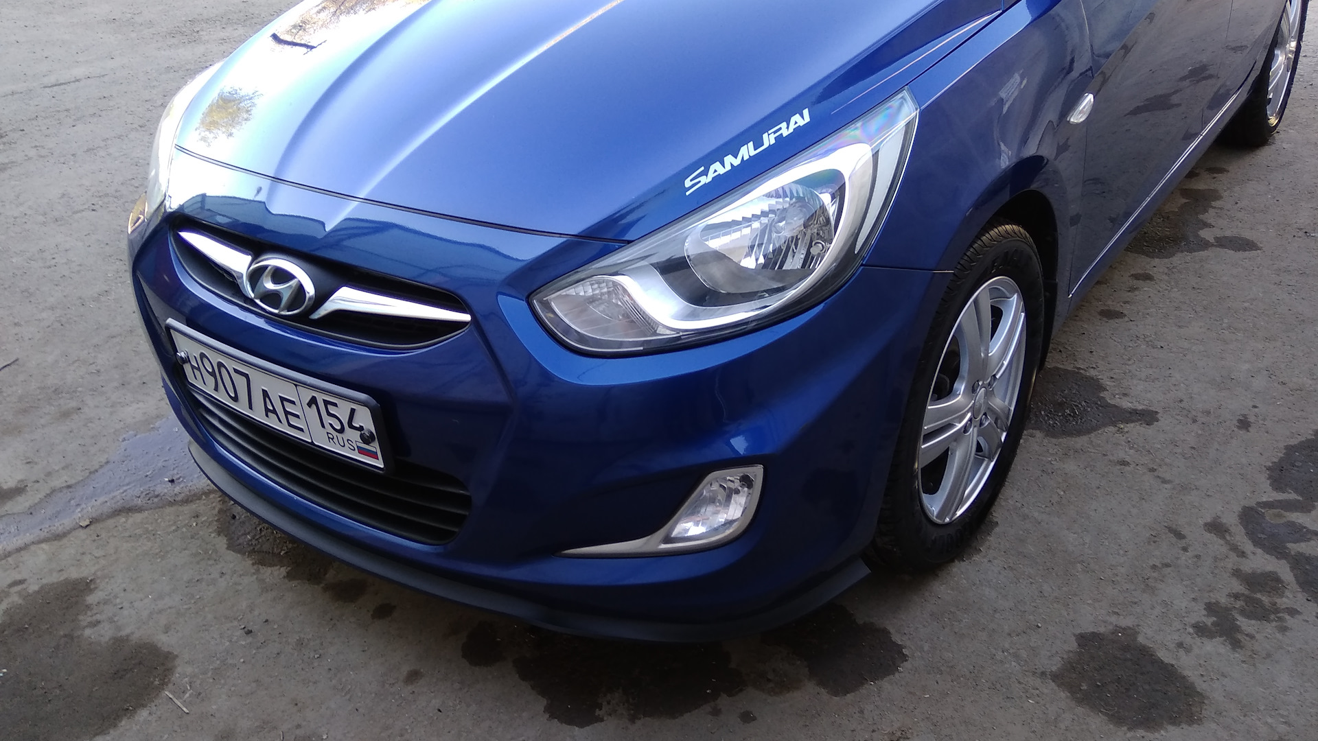 Hyundai Solaris 1.4 бензиновый 2011 | на DRIVE2