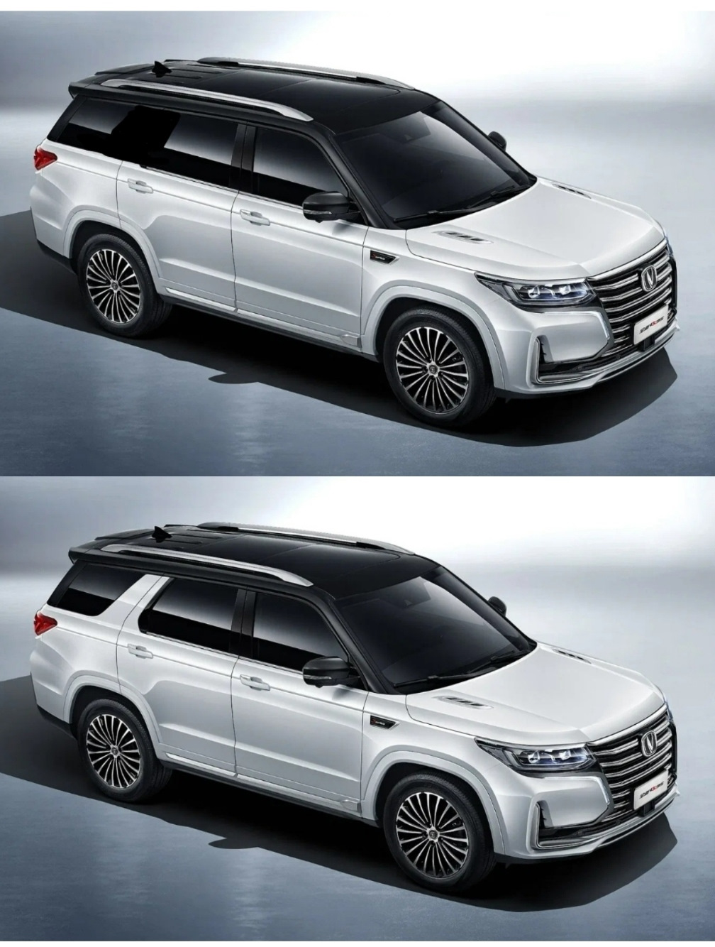 Чанган cs95 Changan cs95 Бронирование и тонировка задних стоек черным ...