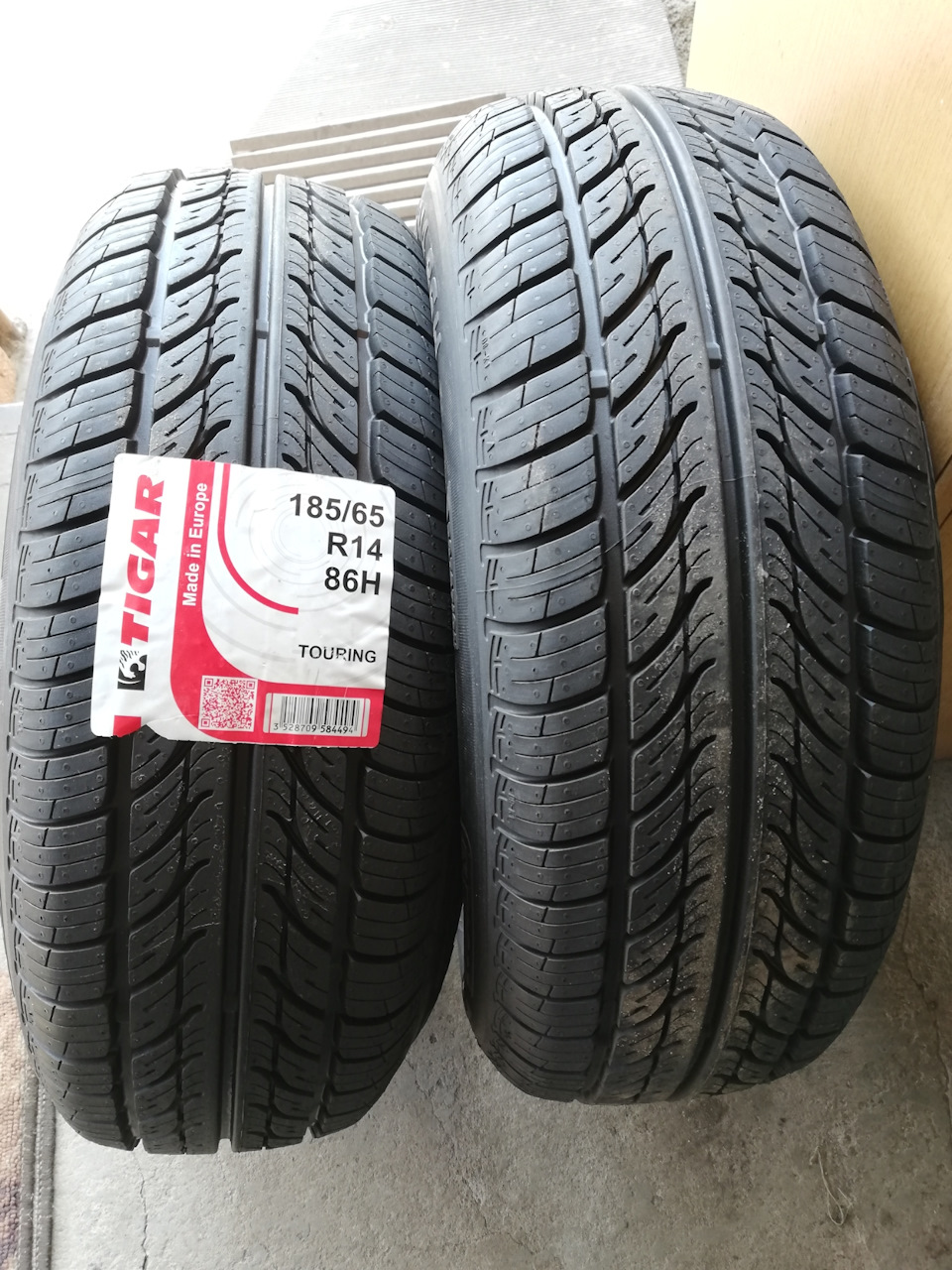 Летние шины Tigar Touring — Renault Megane Scenic, 1,6 л, 1998 года ...