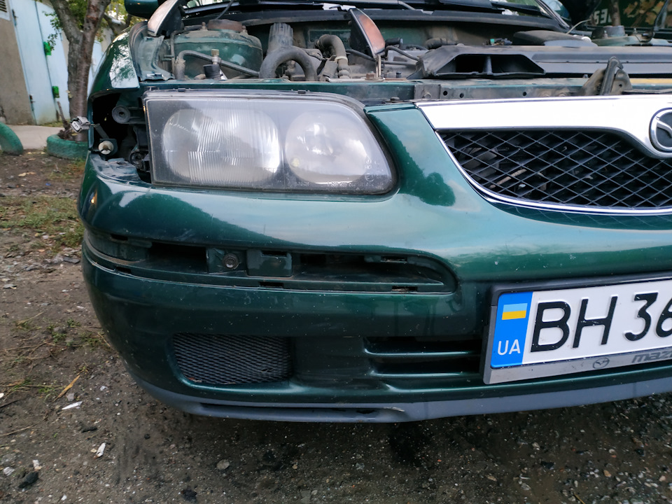 Как снять фару на мазда 626 г Замена фар - Mazda 626 V (GF), 2 л, 1998 года своими руками DRIVE2