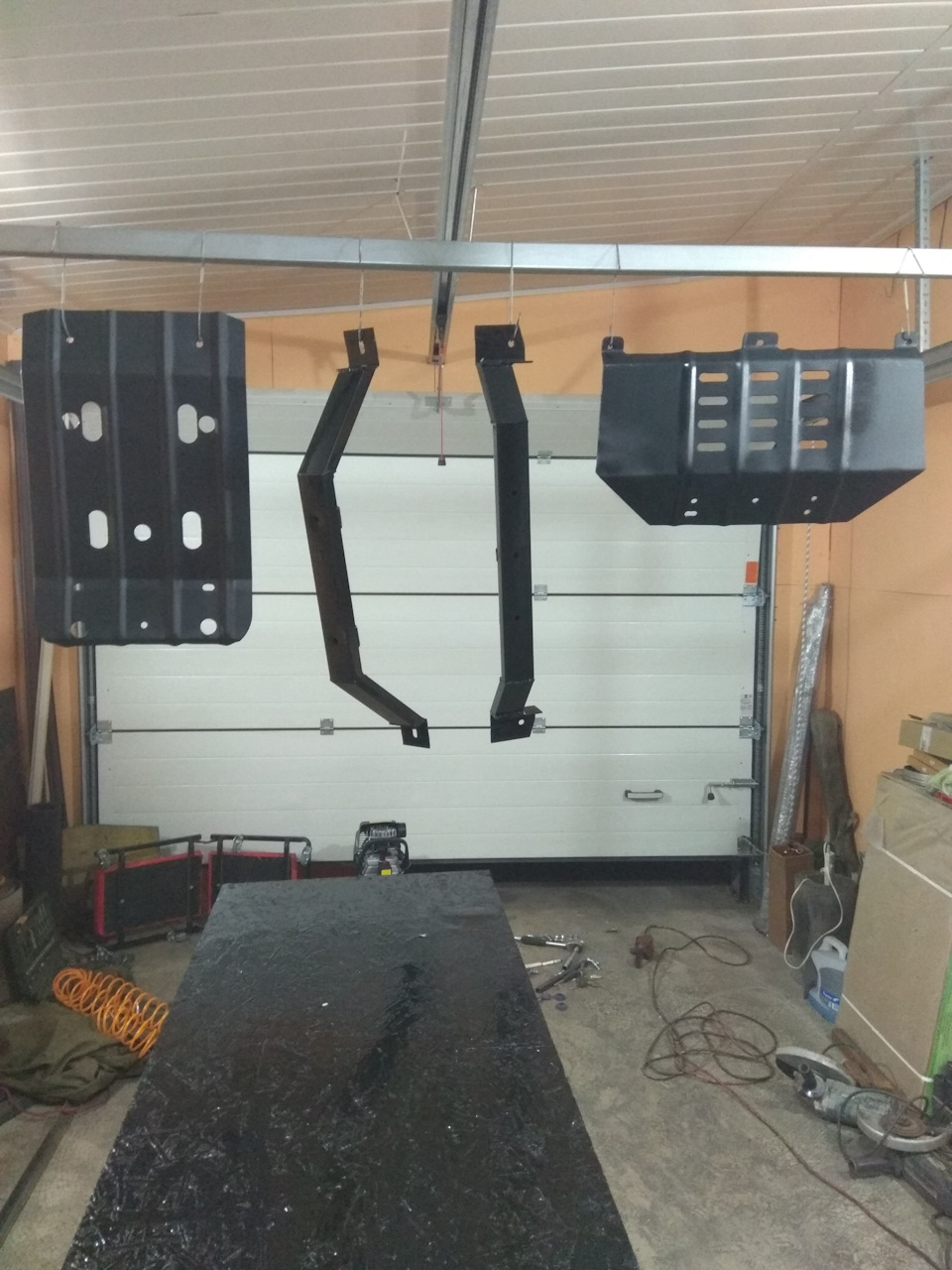 Первые доработки (защита, крепление балонов) — ГАЗ Соболь 4х4, 2,9 л ...