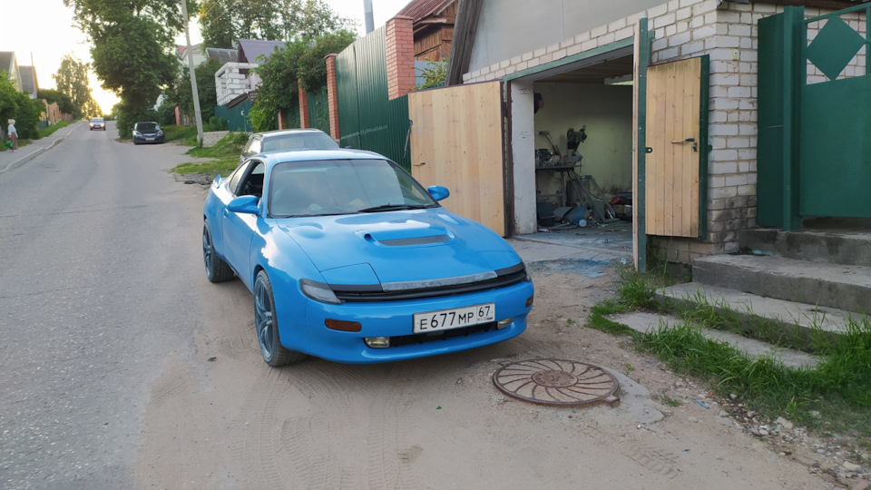 Паписта фали — Toyota Celica (180), 0,5 л., 1991 года | нарушение ПДД ...