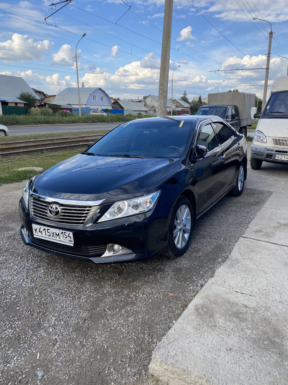 Лобовое стекло NordGlass — Toyota Camry (XV50), 2,5 л, 2014 года ...