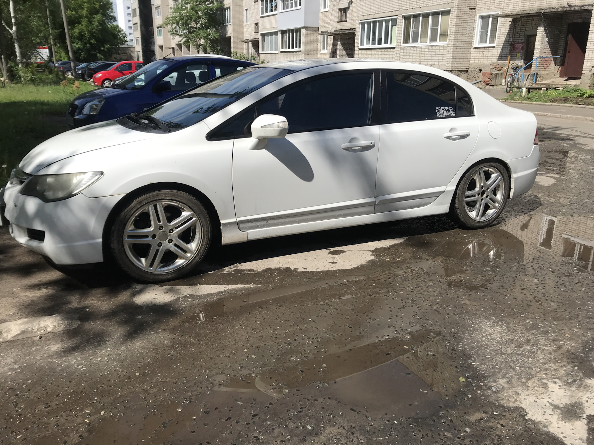 Диски от Honda Accord 7 проблемы — Honda Civic 4D (8G), 1,8 л, 2007 года |  колёсные диски | DRIVE2