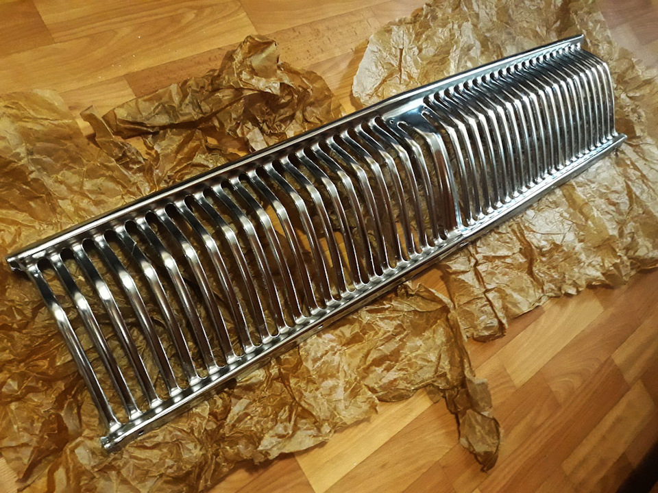 Решетка радиатора хром Газ 24 волга СССР (продано) — Советская кладовка ...